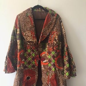 ONE of A Kind Ankra Trench Coat with Bell Sleeve